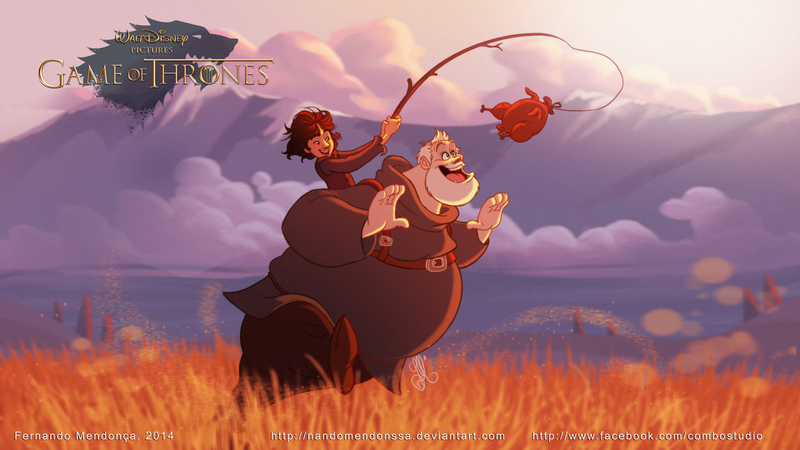 Illustration for article titled This is what Game of Thrones would look like if it were a Disney movie